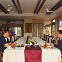 Chief Minister of Assam graciously invites Chief Minister of Assam for a breakfast