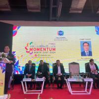 CM graced the function of  3RD EDITION OF MOMENTUM NORTH EAST-2024 as Chief Guest.
